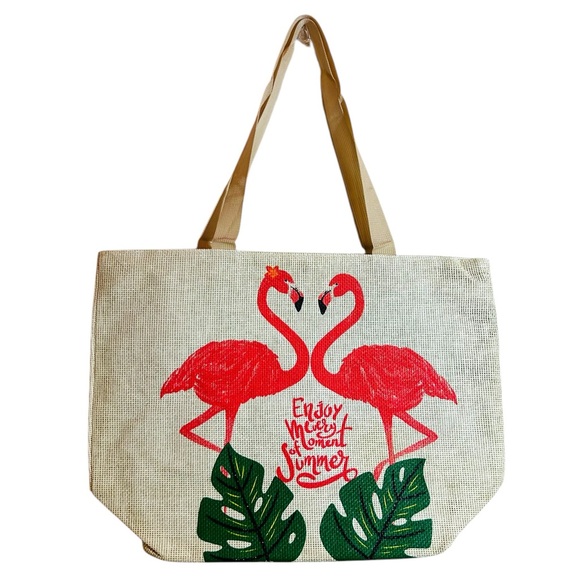 Tropical Pink Flamenco Tote main image 0